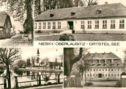 72968685 See Niesky Dorfstrasse Kindergarten Dorfteich Genesungsheim Heideland N - Niesky