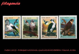 CUBA MINT. 2017-06 PARQUE NACIONAL PENÍNSULA DE GUANAHACABIBES. FAUNA. AVES - Unused Stamps