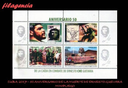 CUBA MINT. 2017-31 50 ANIVERSARIO DE LA MUERTE DE ERNESTO CHE GUEVARA. HOJA BLOQUE - Unused Stamps