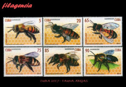 CUBA MINT. 2017-38 FAUNA. INSECTOS. ABEJAS - Ongebruikt