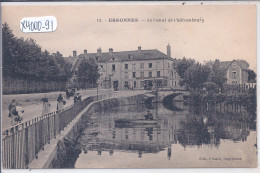 ESSONNES- LE CANAL DE CHATEAUBOURG - Essonnes