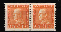 Schweden 186 II W A Postfrisch Als Paar #KF178 - Sonstige & Ohne Zuordnung