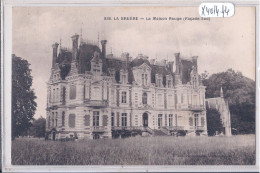LA BRUERE- LA MAISON ROUGE- FACADE SUD - Chateau Du Loir