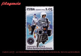 CUBA MINT. 2019-01 60 ANIVERSARIO DE LA POLICÍA NACIONAL REVOLUCIONARIA - Neufs