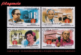 CUBA MINT. 2019-05 55 ANIVERSARIO DE LA EGREM. MÚSICOS CUBANOS - Neufs