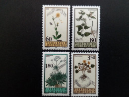 LIECHTENSTEIN MI-NR. 1116-1119 POSTFRISCH(MINT) HEILPFLANZEN 1995 ARNIKA BALDRIAN BRENNESSEL - Plantas Medicinales