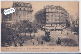 PARIS XIV EME- LE CARREFOUR DU BOULEVARD EDGAR QUINET- - Arrondissement: 14