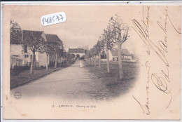 COUILLY-PONT-AUX-DAMES- COUILLY- CHAMP DE FETE- CARTE PIONNIERE - Other & Unclassified