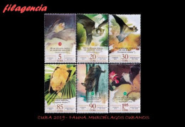 CUBA MINT. 2019-35 FAUNA. MURCIÉLAGOS DE CUBA - Ongebruikt