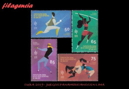 CUBA MINT. 2019-40 JUEGOS PANAMERICANOS EN LIMA - Unused Stamps