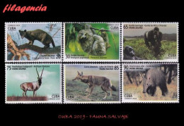 CUBA MINT. 2019-41 FAUNA SALVAJE - Unused Stamps