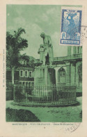 French Colonies: Martinique: Fort De France: Post Card To France - Autres & Non Classés