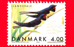 DANIMARCA - Danmark - 1999 - Uccelli Migratori - Birds - Rondine (Hirundo Rustica) - 4.00 - Gebraucht