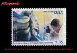 CUBA MINT. 2020-04 40 ANIVERSARIO DE LA UNIVERSIDAD DE GUANTÁNAMO - Nuevos