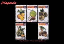 CUBA MINT. 2020-13 FRUTAS CUBANAS - Unused Stamps