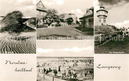 72966475 Langeoog Nordseebad Duenen Weg Zum Bahnhof Wasserturm Strand Langeoog - Langeoog