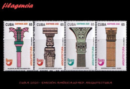 CUBA MINT. 2020-20 EMISIÓN AMÉRICA UPAEP. ARQUITECTURA. COLUMNAS - Unused Stamps