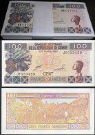 Guinea - Guinee 100 Francs 1998 Pick 35 UNC UNC (1) Bundle á 100 Stück  (90071 - Other - Africa