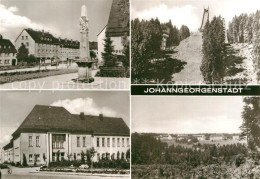 72963846 Johanngeorgenstadt Postmeilensaeule Erzgebirgsschanze Skispringen Kultu - Johanngeorgenstadt