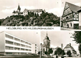 72963845 Hildburghausen Veste Heldburg Fachwerkhaus Rudi Arnstadt Oberschule Pla - Hildburghausen