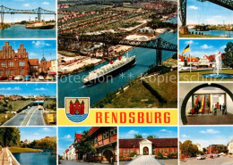 72962161 Rendsburg Bruecke Dampfer Ortsansichten  Rendsburg - Rendsburg
