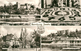 72962041 Bernburg Saale Schloss Fischergasse Blumenuhr Bernburg - Bernburg (Saale)