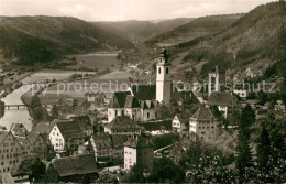 72962040 Horb Neckar Fliegeraufnahme Kirchenpartie Horb - Horb