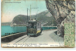 NICE - Tram Route De Nice à Monaco - Baie D'Eze - Ferrocarril - Estación