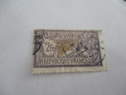 G1 TP N° 122 Oblitéré Perforé 2 F Merson Brun - Used Stamps