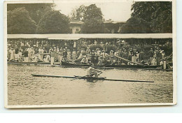 Carte-Photo - Course D'Aviron - Canottaggio