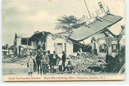 Antilles - JAMAIQUE - KINGSTON - Great Earthquake Disester -Royal Mail Booking - Jamaïque
