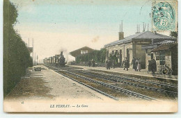LE PERRAY - La Gare - Arrivée D'un Train - Le Perray En Yvelines
