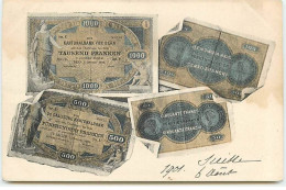 Représentation De Monnaie - Billets De Banque De Suisse - Münzen (Abb.)