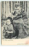 Nouvelle-Zélande - Maori Chief & Child - Nouvelle-Zélande