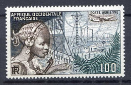 A.O.F. -- PA N° 19 ** NEUF LUXE COTE 7.50 € < AFRIQUE OCCIDENTALE -- AOF - TELEPHONISTE INDIGENE TELEPHONE TELEGRAPHISTE - Nuevos