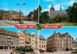 72958556 Mittweida Marktplatz St. Marienkirche Markt  Mittweida - Mittweida