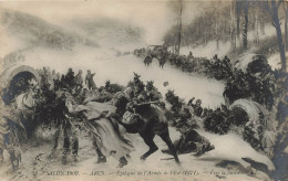 MILITARIA - Salon 1909 - Arus - Epilogue De L'Armée De L'Est (1871) - Vers La Suisse - L L - Carte Postale Ancienne - Guerres - Autres