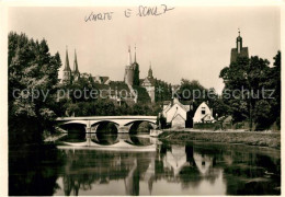 72957153 Merseburg Saale Schloss Domtuerme Neumarktskirche  Merseburg - Merseburg