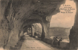 FRANCE - L'Ardèche Pittoresque - Environs De Ruoms Tunnels - Route De Ruoms - Carte Postale Ancienne - Ruoms