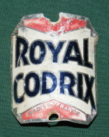 PLAQUE DE VELO " ROYAL CODRIX  " , ANGOULEME JE PENSE - Altri & Non Classificati