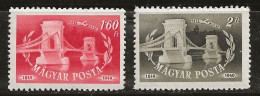 Hongrie 1949 N°Y.T. :  91 Et 92 * - Ungebraucht