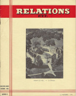 Revue Relations PTT _ N°51 - 1965 - Turismo Y Regiones