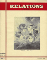Revue Relations PTT _ N°52 - 1965 - Tourismus Und Gegenden