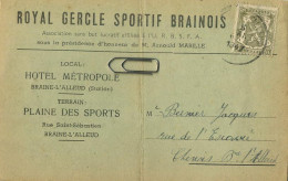 Braine- L'Alleud :   Royal Cercle Sportif Brainos  (  Football Terrain )   See Scans - Eigenbrakel