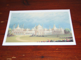 70940-       PERSPECTIVE VIEW OF THE STEINE FRONT, ROYAL PAVILLION, BRIGHTON / APPROX. 4,4 X 6,4 INCH 11,5 X 16,5 Cm. - Brighton