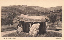 FRANCE - Saint Nectaire - Le Dolmen - Carte Postale Ancienne - Saint Nectaire