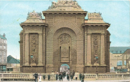 FRANCE - Lille - Vue Générale Et Devant La Porte De Paris - Animé - Carte Postale Ancienne - Lille