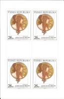 A 277 Czech Republic Alfons Mucha Brunette 2000 - Unused Stamps