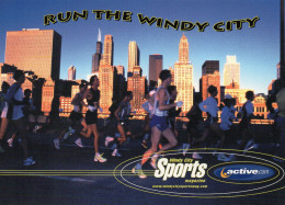 CPM GRAND FORMAT 1 - SPORT - ATHLETISME - RUN THE WINDY CITY - THE LASALLE BANK CHICAGO MARATHON - Athlétisme