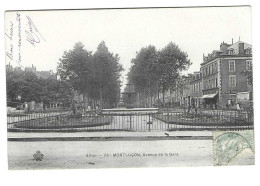 Montluçon Avenue De La Gare - Andere & Zonder Classificatie
